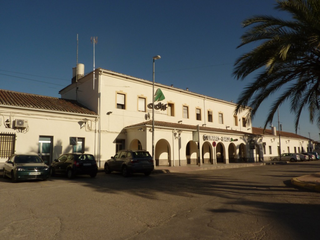 Estación de Linares-Baeza de Adif en 2010. Foto: Miguel Bustos.