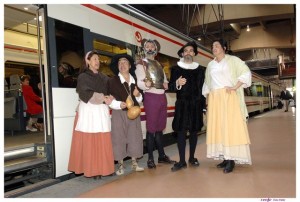 Tren de Cervantes en Atocha. Foto: © Renfe.