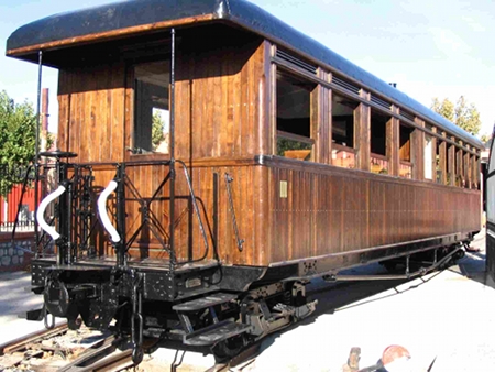 Coche AB-201 fabricado por Carde y Escoriaza en 1916. Foto: CIFVM