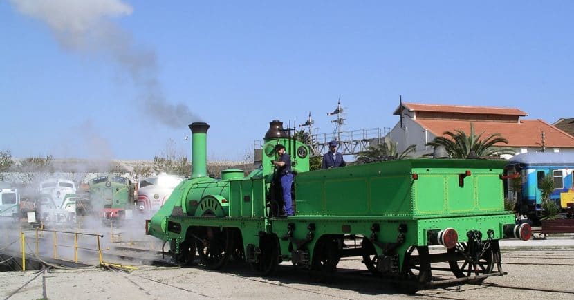 Locomotora Mataró fotografiada en Vilanova por Nils Öberg.