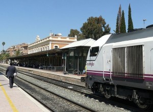 El AVE podría llegar soterrado a Murcia.