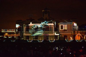 video mapping ferroviario