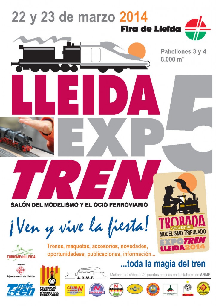 Cartel del Lleida Expotren 2014