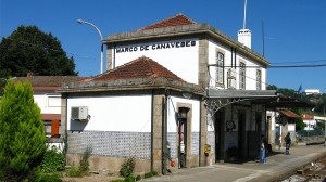 Estación de Marco de Canavezes de la Línea del Duero, hasta donde REFER llevará la electrificación. Foto: Antero Pires