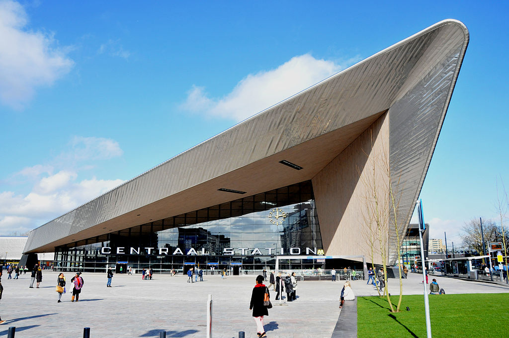 Reinauguración de la Estación Central de Rotterdam.