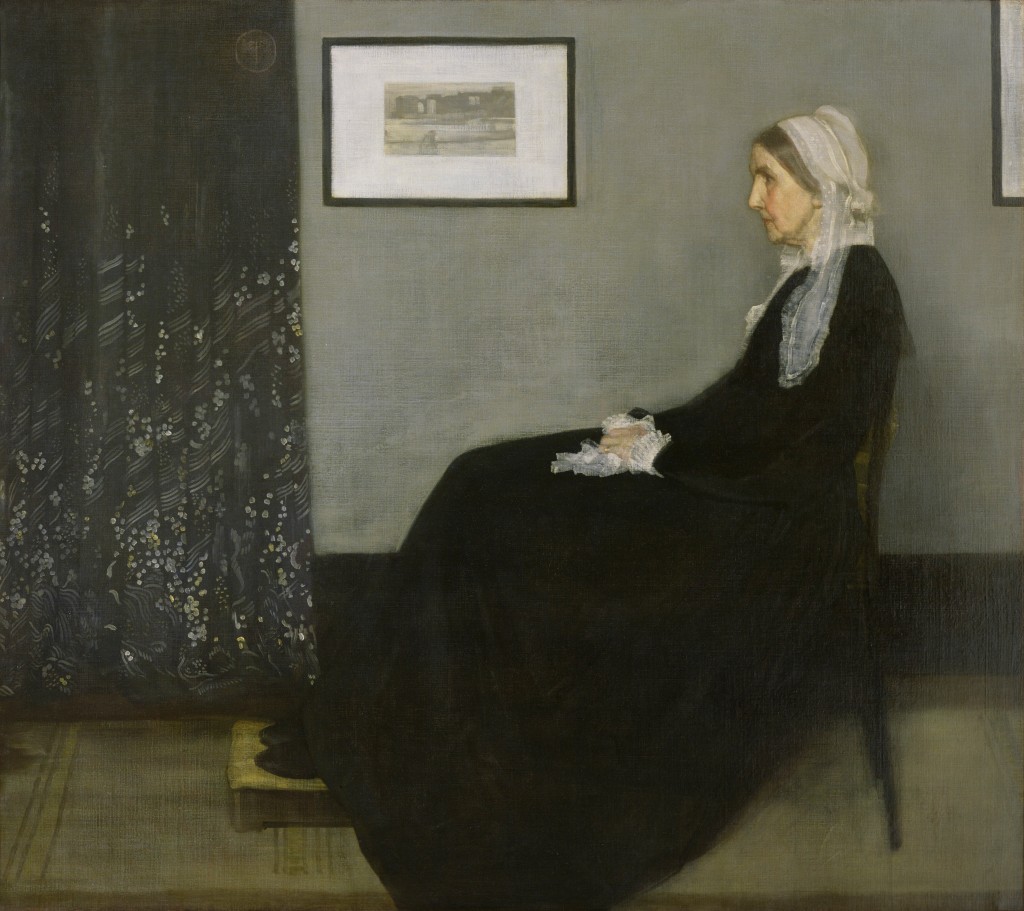 Arreglo en gris y negro n.º 1, más conocido como La madre de Whistler, pintado por James McNeill Whistler en 1891.