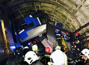 Datos actualizados del accidente del metro de Moscú
