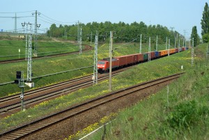 El tren directo de mercancías Alemania-China reduce considerablemente los tiempos de la ruta marítima.