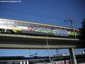 Las acciones del grupo de grafiteros no afectaban sólo al tren. Con el palancazo se aumentaban los retrasos en la línea y el frenado podía causar lesiones en los pasajeros.