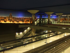 El vestíbulo de la estación de Nuevos Ministerios, será uno de los elegidos por Metro de Madrid para albergar las taquillas de recogida de compras por internet.