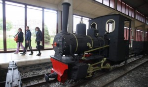 Imagen de la locomotora Henschel 8457 que la familia del propietario ha reclamado al Museo del Ferrocarril de Ponferrada