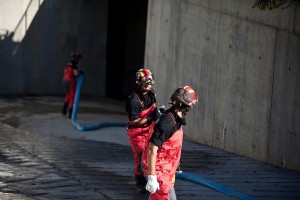 El AVE a Francia vuelve a verse afectado por las inundaciones de la estación de Girona.