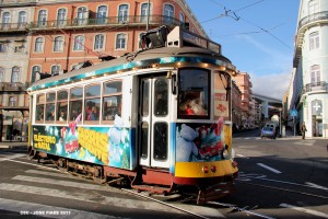 No es el primer año que el transporte de Lisboa realiza actividades especiales con la llegada de la Navidad.