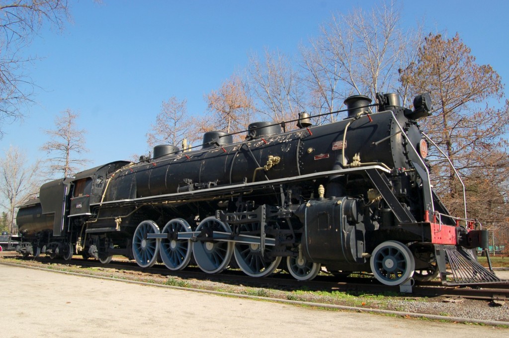 La "Montaña" 110 es una de las piezas más impresionantes del Museo Ferroviario de Santiago. Foto: Juan Pablo Ugalde, cortesía del Museo.