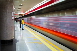 El metro de Pekín trata de fomentar la lectura con esta iniciativa pública. Fuente: Shawn Clover.