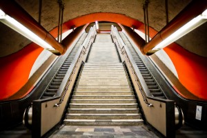 Metro de México, contra la obesidad en la nueva campaña del Ministerio de Sanidad Pública. Foto: Óscar Juárez.