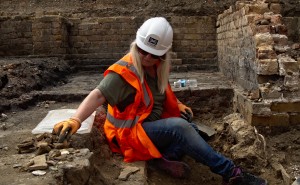 Crossrail ha instalado puntos de excavación arqueológica en cada una de las obras principales. Foto: rich_pickler.