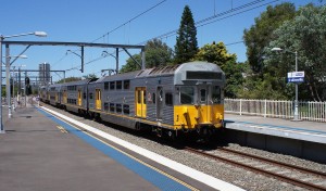 El último coche fabricado de la serie S en Erskineville. Foto: David Ansen.