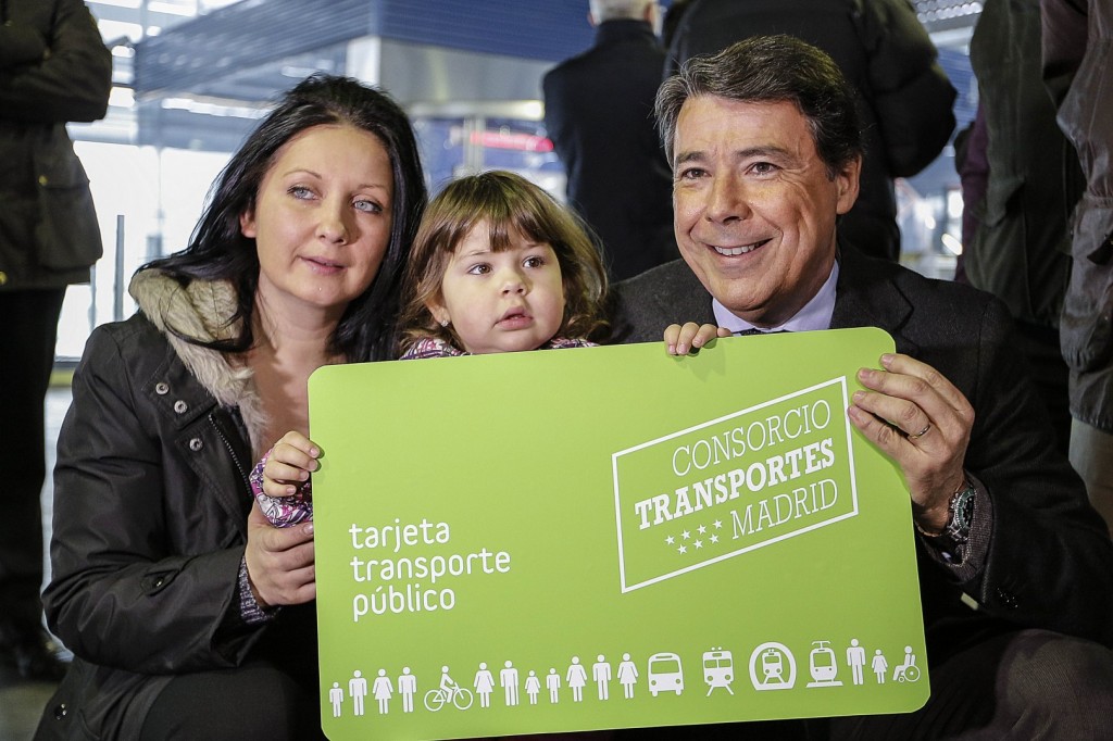 Imagen de la nueva tarjeta que permitirá a los niños de hasta 6 años viajar gratis en la red de transporte público de Madrid. Foto: ©Metro de Madrid.