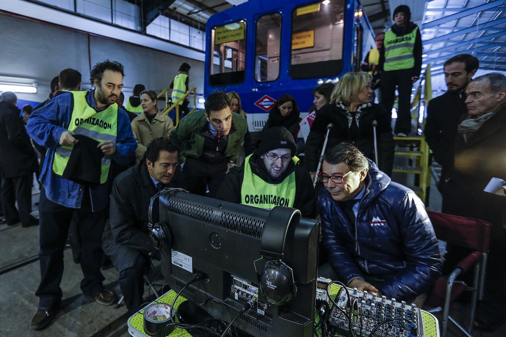 Se busca fomentar los rodajes en Metro de Madrid mediante la eliminación de las tasas. Foto: Comunidad de Madrid.