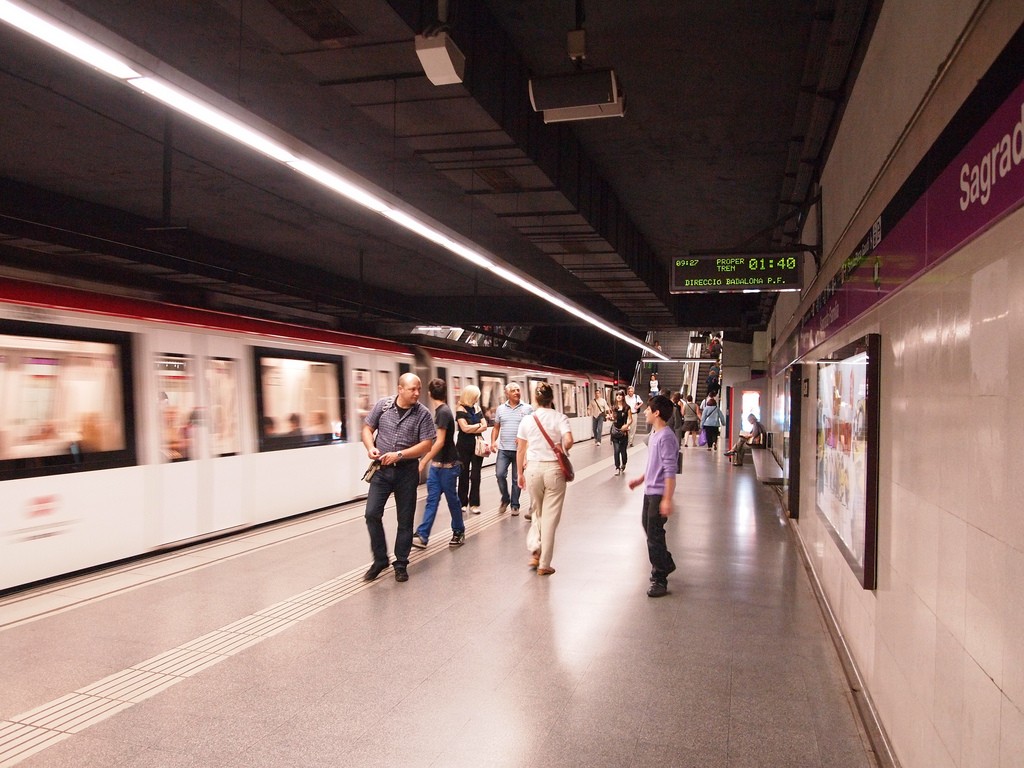 El análisis servirá para proponer medidas para obtener un aire más limpio en el metro de Barcelona. Foto: DDohler.