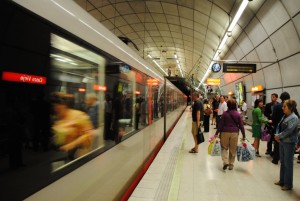 La nueva estación de Casco Viejo está concebida como un intercambiador. Foto: Bilbao Kultur Lab.