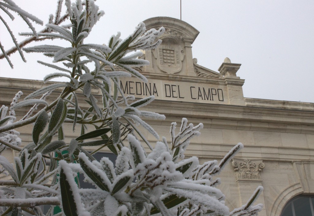 Medina del Campo es el destino de este tren enoturístico por la Ruta del Vino de Rueda. Foto: Jorge Gómez.