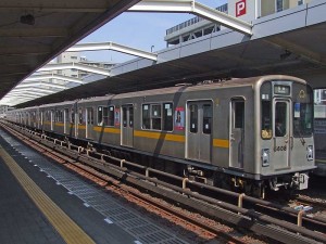 Imagen de los serie 5000 de Nagoya que ha comprado el Subte de Buenos Aires. Foto: 利用者:あみでん