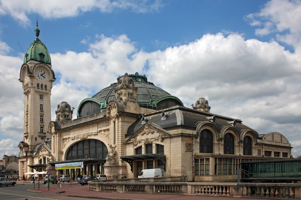 La estación de Limoges Bénédictins es una de las más bonitas de Europa. Foto: Marko.