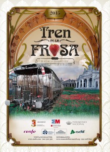 Cartel del Tren de la Fresa 2015