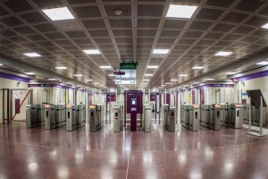 La línea 5 del metro de Milán aún está sin terminar. Foto: Stefano Bertolotti.