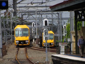 Los trenes de Sídney incorporarán la tecnología Mousetrap para luchar contra los grafitis. Foto: Len Matthews.