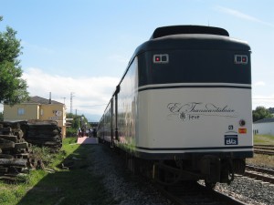El Transcantábrico es uno de los trenes turísticos que recorrerán Galicia este verano. Foto: Simon Pielow.
