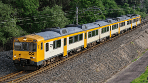 El Tren Celta será el principal beneficiado de la electrificación del tramo portugués del Eje Atlántico. Foto: © Juanav.