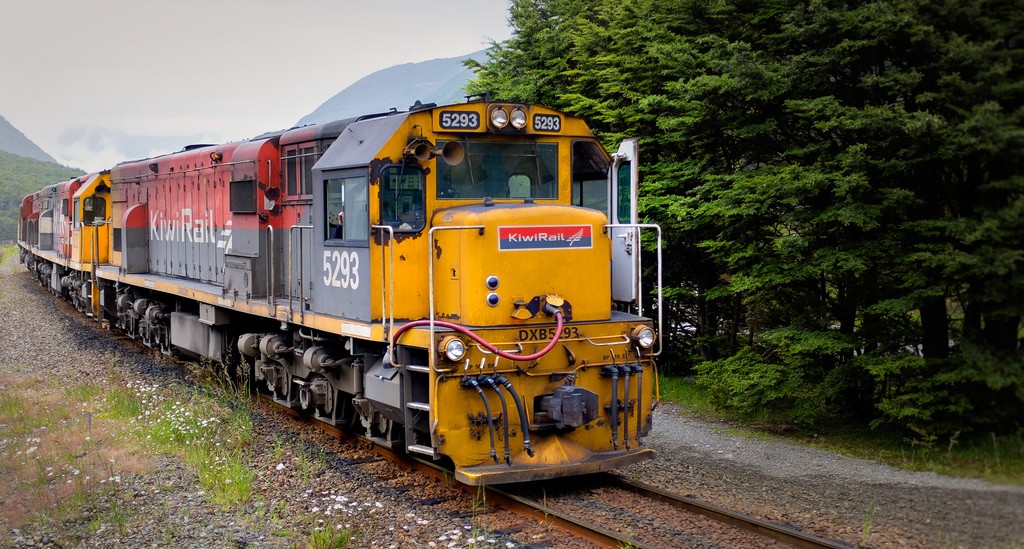 KiwiRail, operadora nacional de Nueva Zelanda, debe tomar una decisión con respecto a su división de mercancías. Foto: Michael Yuen.