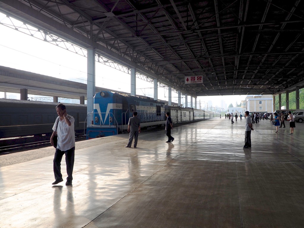 El nuevo tren turístico de Corea del Norte tendrá a Pyongyang como punto de salida y retorno. Foto: Clay Gilliland.