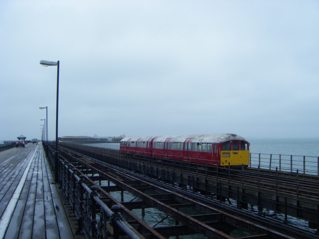 Los trenes del metro de Londres se han adaptado muy bien a la Isla de Wight. Foto: Ray Brown.