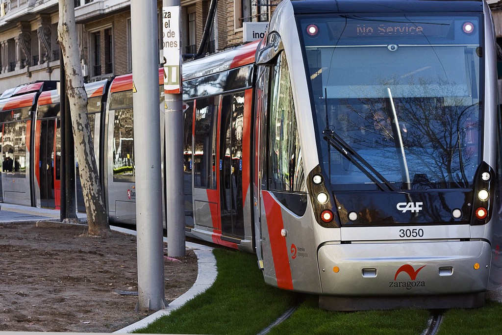 Un paso adelante para el proyecto de la línea 2 del tranvía de Zaragoza. Foto: KINO.