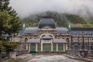 Mañana, la estación de Canfranc revivirá el día de su inauguración. Foto: Juanedc.