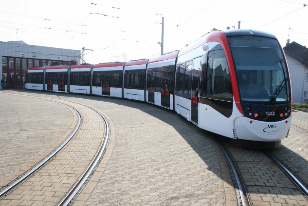 Los CAF Urbos para Friburgo comenzarán a circular el próximo día 27. Foto: Life PR.