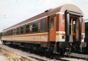 Un BBL 9600 como el que pasará a formar parte del tren histórico de la AAFM, en estado original. Foto: Xavier Maraña.