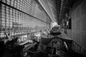 Interior de la estación de Kioto. Foto: Alex Chen.