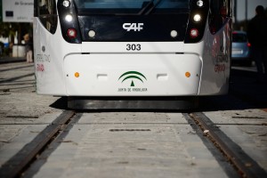 Vuelven las pruebas dinámicas del metro de Granada. Foto: Delegación de Gobierno de la Junta de Andalucía.