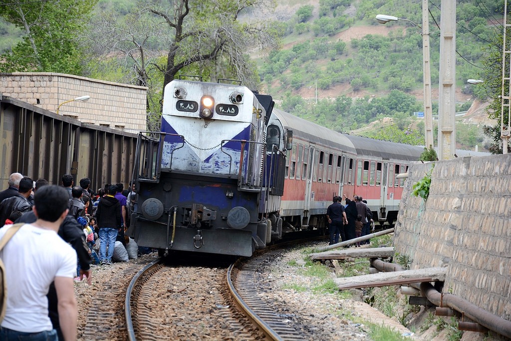Irán invertirá en el ferrocarril para convertirlo en uno de los motores de su crecimiento. Foto: Arash Kamali.