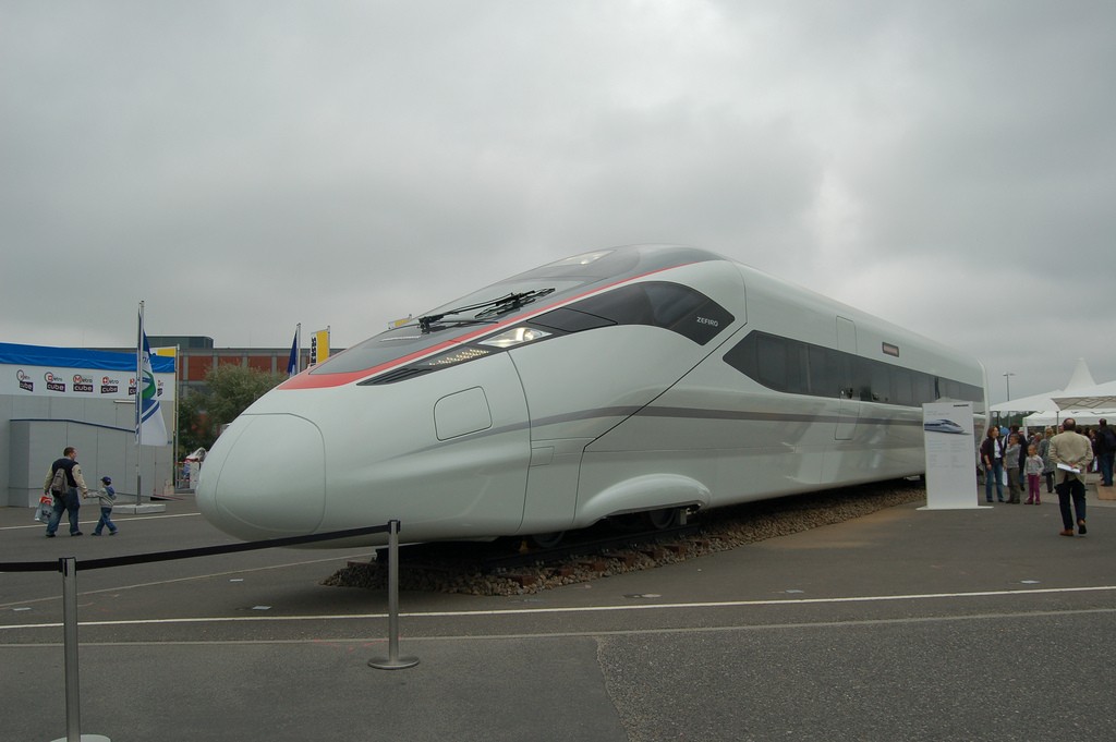 La china CRC ha elegido el modelo Zefiro 380 para   constituir su nueva flota de trenes de alta velocidad. Foto: Matt Thorpe.