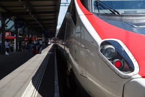 La primera generación de Pendolino ETR610 de SBB se moderniza para equipararse a los últimos adquiridos. Foto: Tom Page.