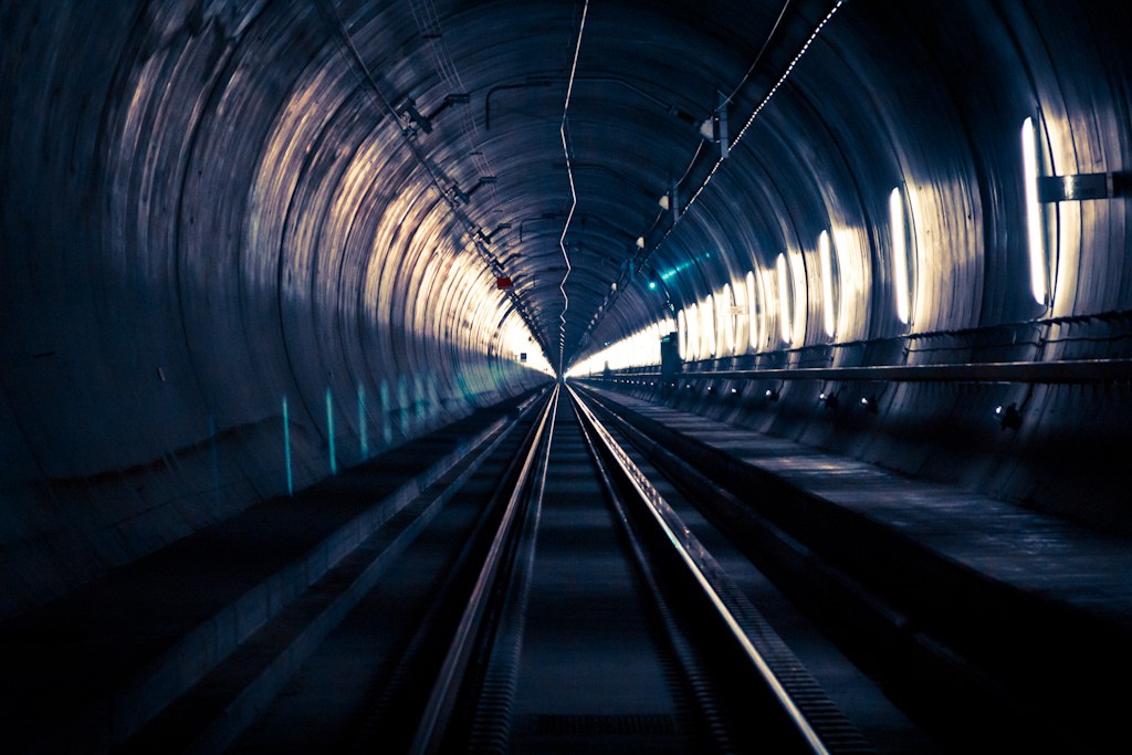 Al túnel de Gotardo le esperan 7 meses de pruebas antes de su inauguración oficial. Foto: Sanpani.