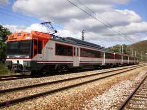 Tren de la serie 470 en La Granja, El Bierzo. Foto: JT Curses.