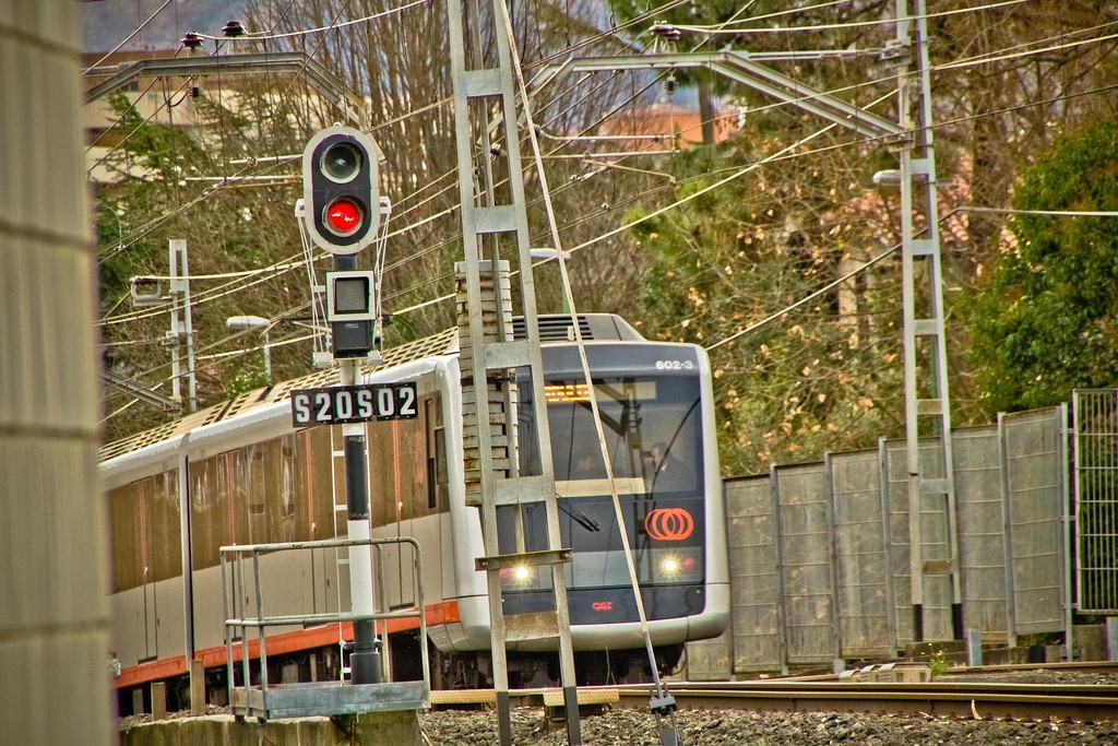 Tal día como hoy en 1995 entro en servicio Metro Bilbao. Foto: Mikel Agirregabiria.