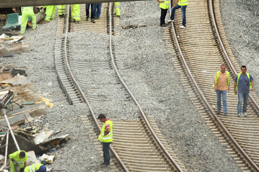 La Unión Europea ha recibido en Bruselas a los representantes de las víctimas del accidente de Angrois. Foto: Contando Estrelas.